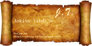 Jokits Titán névjegykártya